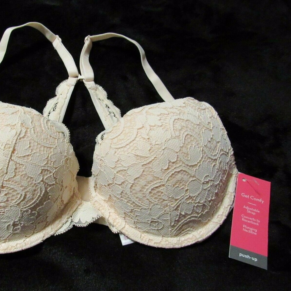 Xhilaration Push Up Bra 36A NWT (Lt. Pink)…U - Picture 5 of 5